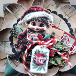 Christmas Time Christmas Bow (close up)