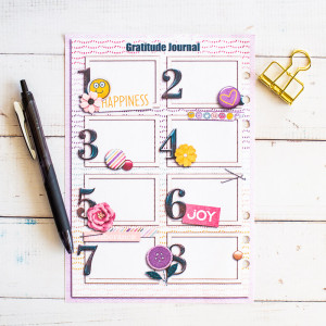 January Gratitude Journal