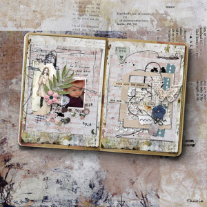 2025 01 Art Journaling - Something old