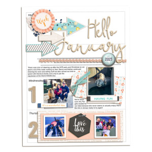 2025 Memory Planner - Week 1 (left)