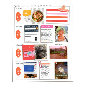 Week 3 Memory Planner (left)