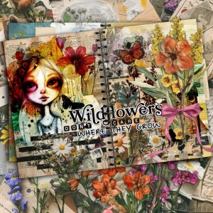 Wildflowers Junk Journal