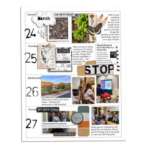 Week 13 Memory Planner (Left)