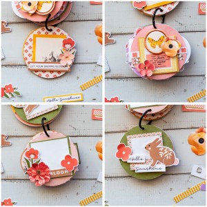 Spring Blooms Mini Flip Album (hybrid)
