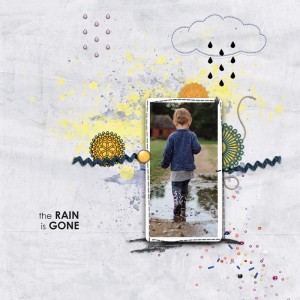 The rains is gone