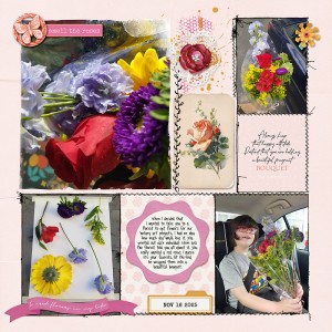 art project bouquet