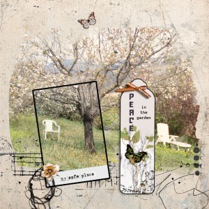 Peace in the garden