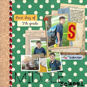 First Day of 7th Grade