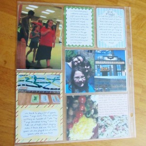 Project Life Page - May 25 - June 10 Page 2