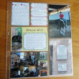 Project Life Page - May 25 - June 10 Page 1
