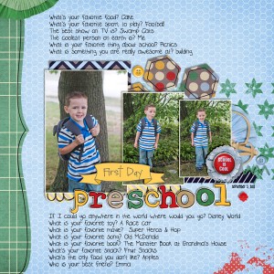 1st Day Preschool