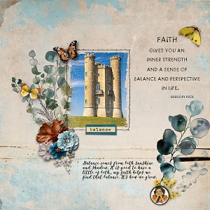 Rachel's Mixed Media Challenge - Balance