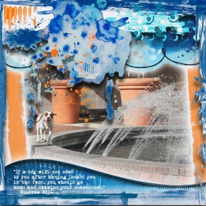 For The Love Of A Dog And Fountains