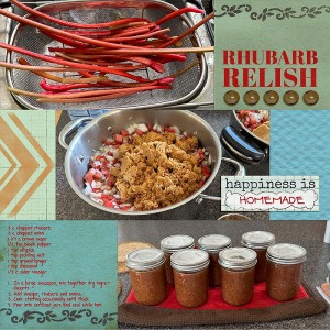 Rhubarb Relish