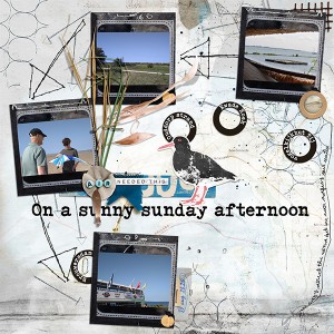 On a sunny sunday afternoon