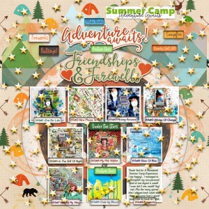 Summer Camp-Week #9-Fireworks : Layout Challenge-My Take Away