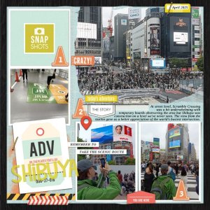 ScrapLikeLynnette - Shibuya experience