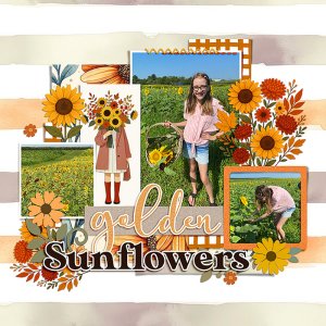 Golden Sunflowers