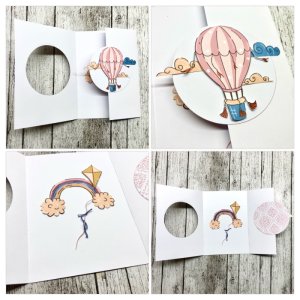 Folded card - inside