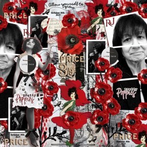 Polly Inspiration Scrap Challenge-October 2025-DSD Weekend-Blooming Growth