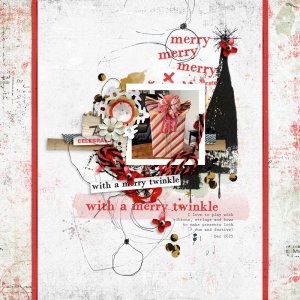 with a merry twinkle