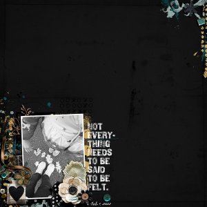 To be felt