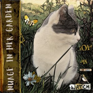 Nuage in her garden
