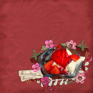 Strawberry Sundae