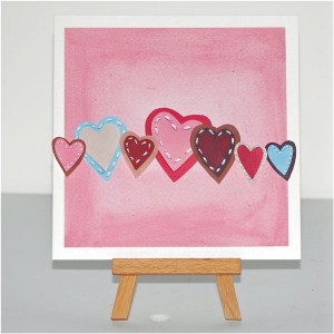 Hearts Card