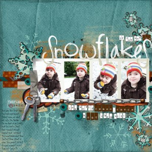 100 snowflakes