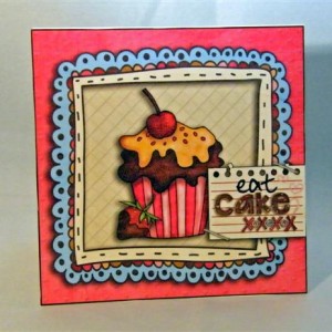 Eat Cake Card :)