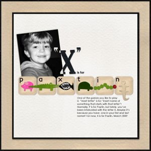 X is for
