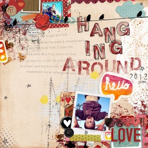 Hanging around