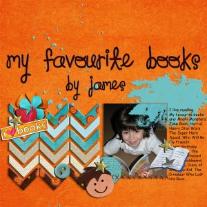 My favourite books, by James