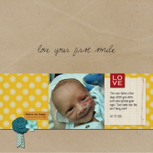 Love Your First Smile