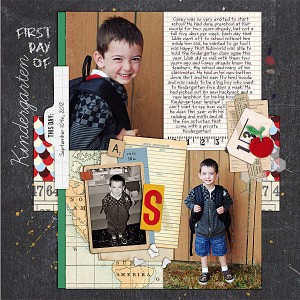 Casey's First day of Kindergarten