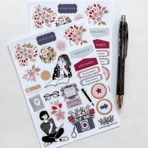 Sticker sheets (hybrid)