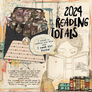 MOC 13 - Day 8 - Joy Envelope - 2024 Reading Totals