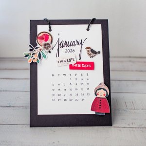 2026 Flip Calendar - January