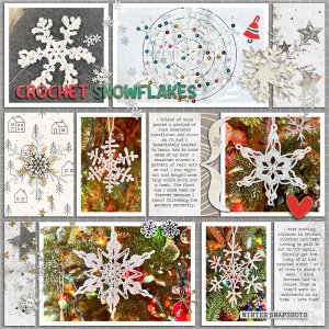 Crochet Snowflakes - MOC Day 12