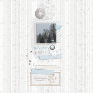 Day 28: Winter Scene
