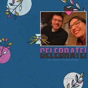 Celebrate 28 (MOC2026-22 Scraplift a book cover)