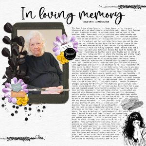 in loving memory