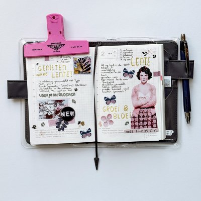 Planner spread (hybrid)