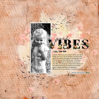 APRIL - GOOD VIBES