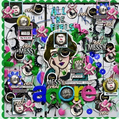 Scraplift Challenge- May 2026-Double Scraplift-Real Life Is Messy