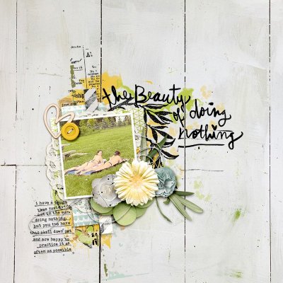 The Beauty of Doing Nothing