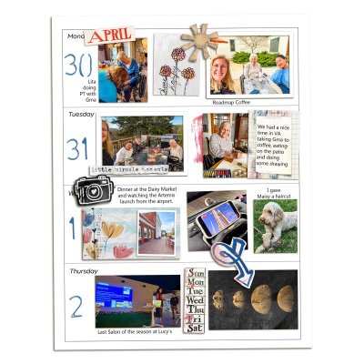 Week 14 Memory Planner - Left