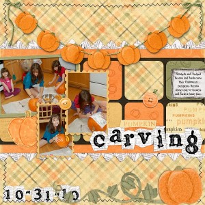 Carving Pumpkins 2010