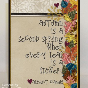 Pieces of Autumn Fall Quote